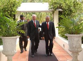 Reunión con el Primer Ministro de Barbados