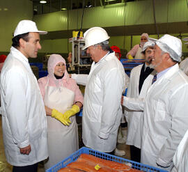 Visita a la empresa Pesca Chile, Puerto Chacabuco