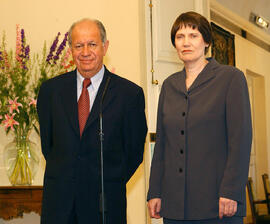 Reunión con Primera Ministra de Nueva Zelandia, Helen Clark