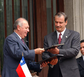 Firma de Acuerdos Chile - Mexico