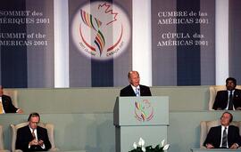 Primera sesión de trabajo Cumbre de las Américas