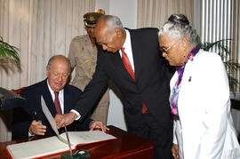 Reunión con Presidente de Trinidad y Tobago