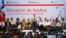 Encuentro con Beneficiarios del Programa Chile Califica