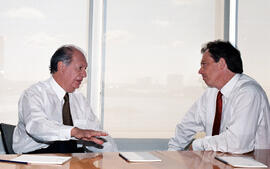 Reunión bilateral con el Primer Ministro inglés, Tony Blair