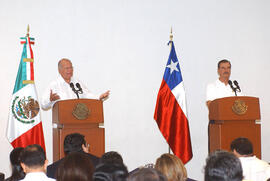Reunión de Trabajo Presidentes de Chile y México y sus Delegaciones