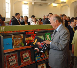 Inauguración Biblioteca de Santiago