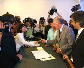 Inauguración Biblioteca de Santiago