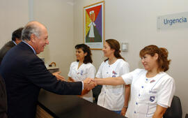 Inauguración del Centro de Salud, Lo Barnechea