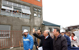 Visita a Obras de Reposición de Escuela Libertad