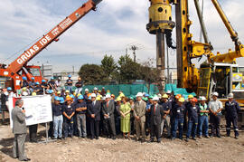 Inicio de trabajos Metro estación intermodal La Cisterna