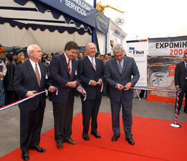 Inauguración Expomin 2004