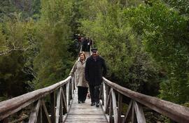 Recorrido por Terrenos de Nuevo Santuario de la Naturaleza Parque Pumalín