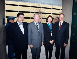 Firma Convenio Cooperación Mutua entre U. de Chile y Católica