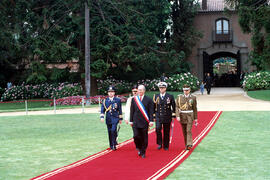 Presidente Ricardo Lagos Llega junto a su Familia a Cerro Castillo