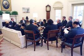 Reunión con el Presidente George W. Bush