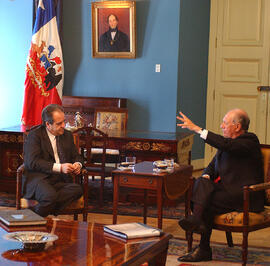 Recibe a secretario ejecutivo de la CEPAL