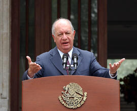 Conferencia de Prensa Conjunta Chile - México