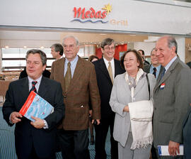 Inauguración nuevo terminal nacional de pasajeros Arturo Merino Benítez