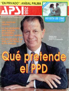 Nadie hegemonizará el PPD. Entrevista a Ricardo Lagos
