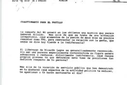 Entrevista a Ministro de Obras Públicas