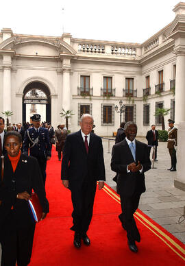 Reunión Ampliada con Presidente de Sudáfrica