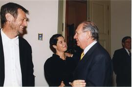 Presidente de la República ofrece cena a artistas