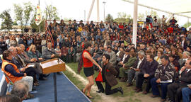 Entrega de Bonos Agricolas en Paine