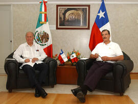 Reunión de Trabajo Presidentes de Chile y México y sus Delegaciones