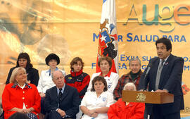 Inauguración del Centro de Salud, Lo Barnechea