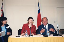 Conferencia de prensa conjunta Chile - Nueva Zelandia