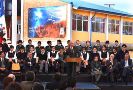 Inauguración Escuela Homero Vigueras Araneda - Cañete