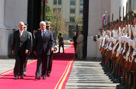 Ceremonia de Bienvenida al Presidente de Ecuador