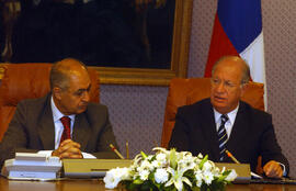 Bienvenida oficial al Presidente Ricardo Lagos en Turquía