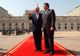 Ceremonia de Bienvenida al Presidente de Panamá