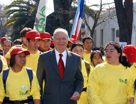 Encuentro con los Caminantes de la Ruta del Padre Hurtado