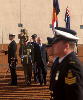 Ceremonia De Despedida En Canberra