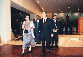 Cena ofrecida por el Presidente de México, Vicente Fox