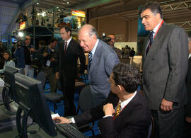 Inauguración del Centro Internacional de Prensa APEC 2004