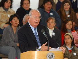 Encuentro con Familias Beneficiadas por Chile Solidario