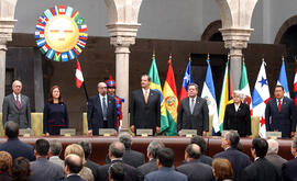 El Presidente de la República asiste a la XVII Cumbre del Grupo de Río. Perú