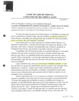 Lagos comprometió apoyo integral a discapacitados