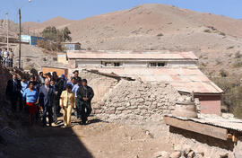 Recorrido del Presidente de la República por Obras de Reconstrucción de Mamiña