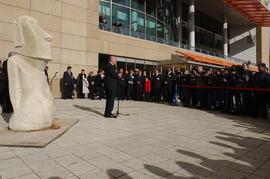 Ceremonia de Entrega de un Moai a la ciudad de Wellington