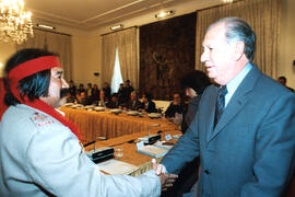 Reunión con Comisión Nacional Indígena