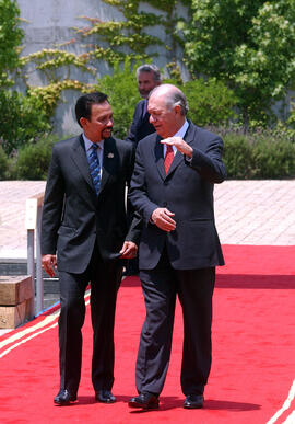 LLegada Lideres de APEC 2004 a Retiro