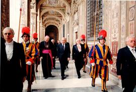 Llegada del Presidente Ricardo Lagos a la Santa Sede