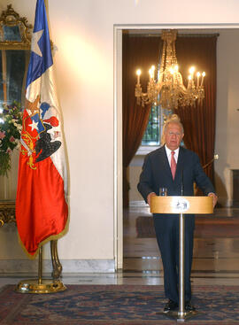 Presidente Ricardo Lagos Conversa Telefónicamente con Presidenta Electa Michelle Bachelet