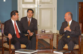 Presidente Ricardo Lagos con Vice Primer Ministro Chino