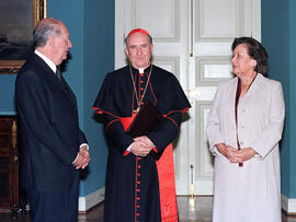 Recepción en honor del Cardenal Francisco Javier Errázuriz