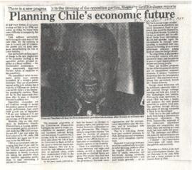 Planning Chile's economic future. Artículo de Prensa